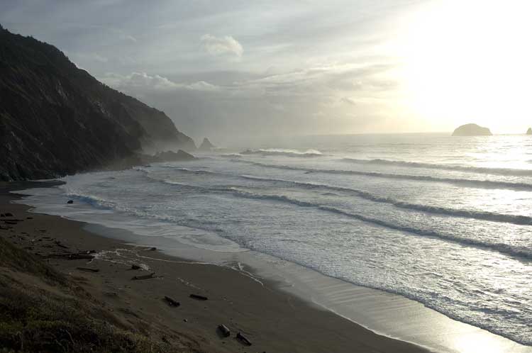 California-Oregon coast