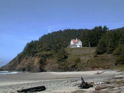 Oregon coast.