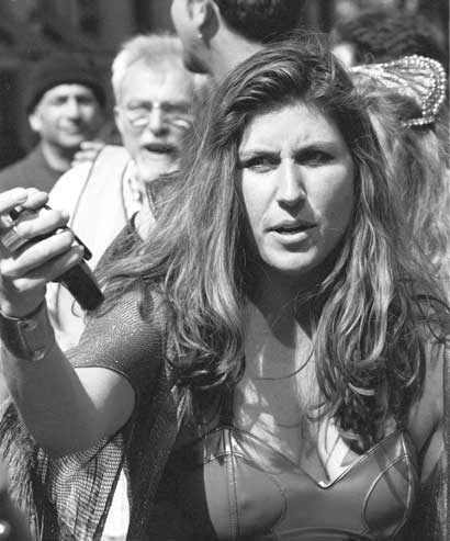 Oakland anti-war demonstration.