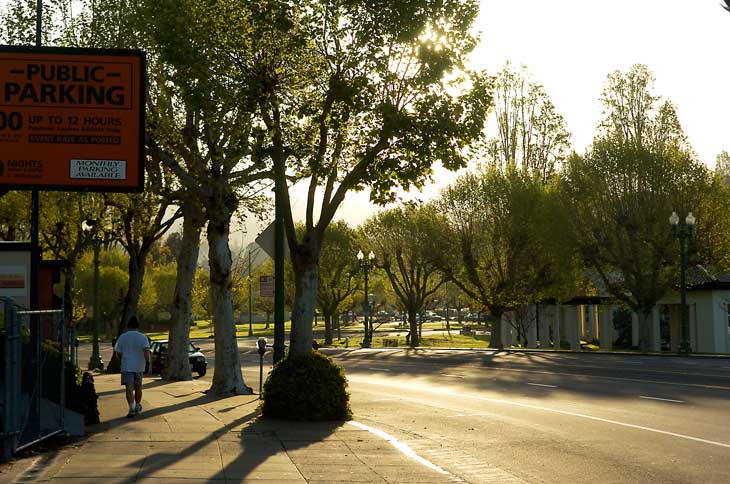 Lake Merritt area in Oakland