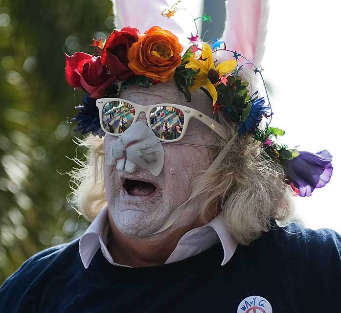 Wavy Gravy at the 2008 St. Stupid's Day Parade.