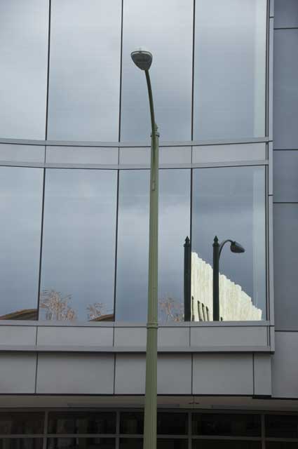 A building near Grand and Broadway in Oakland.