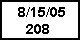 Infamous weight loss chart.