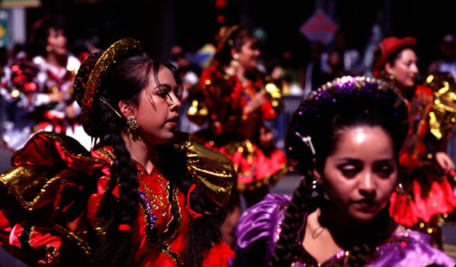 Young Girls Dancing.