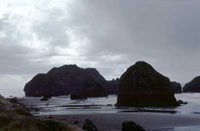 Off Highway 101 in Oregon