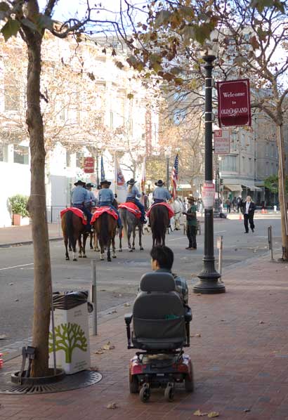 Oakland Holiday Parade.