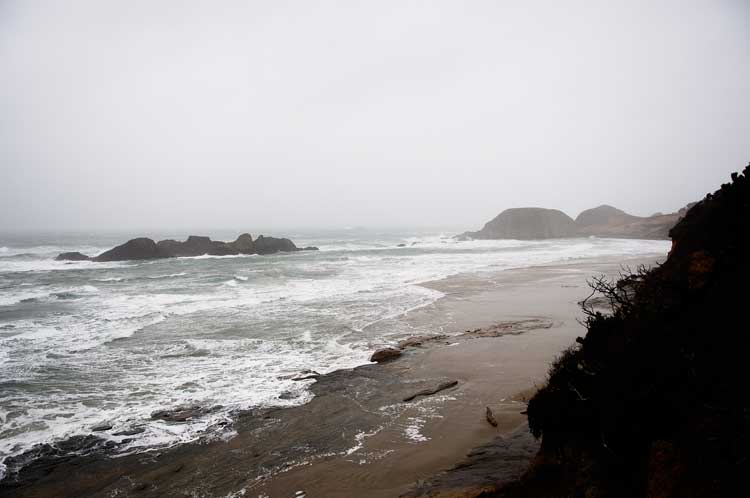 Today on the Oregon coast.