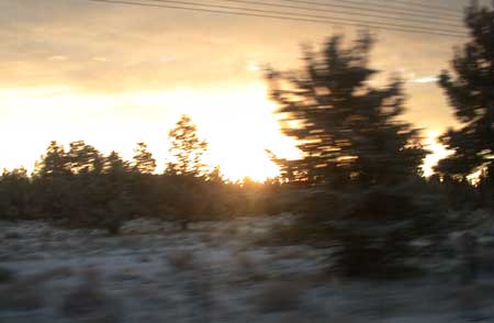 Digital shot from the train.