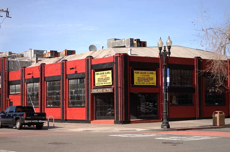 Theater looking for a tenant on Broadway in Oakland.