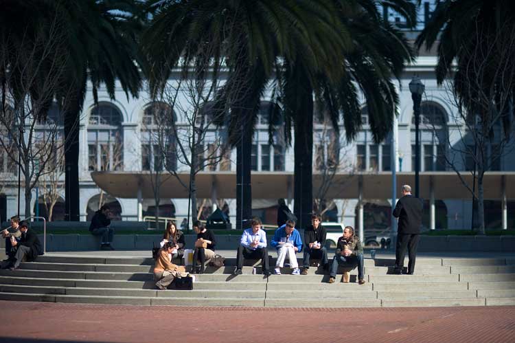 San Francisco Embarcadero area.