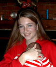 Kristen with Taryn, 6 weeks.