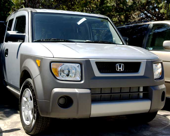 (My) Honda Element on the dealer lot