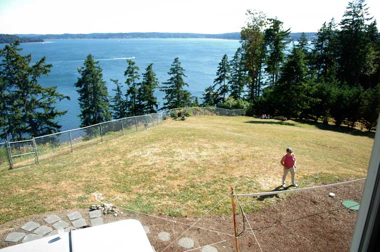 Family party, Bainbridge Island, Washington