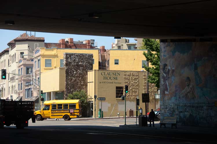 A highway 580 overpass in Oakland.