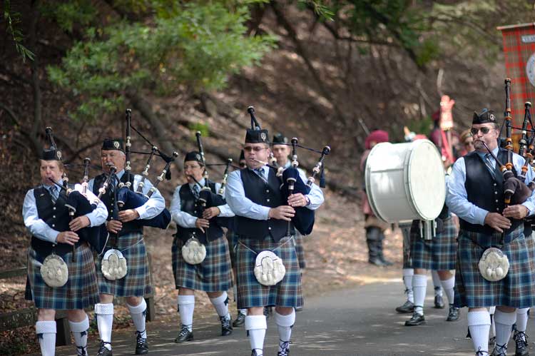 Today at the Scottish Highland Games at the Dunsmuir Hellman Historic Estate.