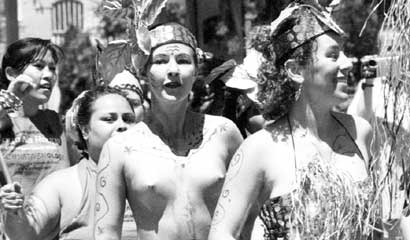 The Oakland Carnival parade.