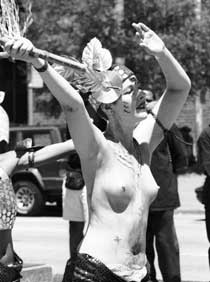 Oakland Carnival parade.