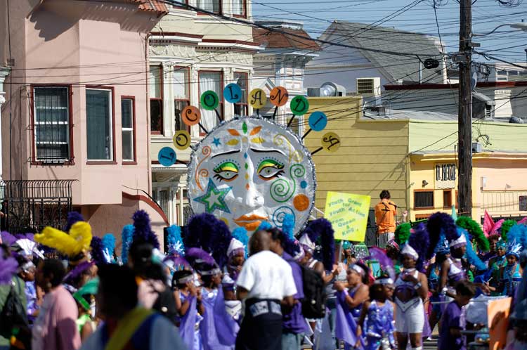 San Francisco Carnaval Parade.