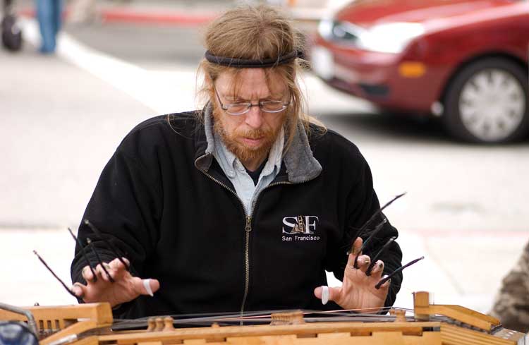 A small music group at the Berkeley World Music Weekend.