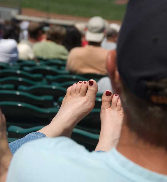 Sacramento River Cats versus the Tacoma Raniers today in Sacramento.