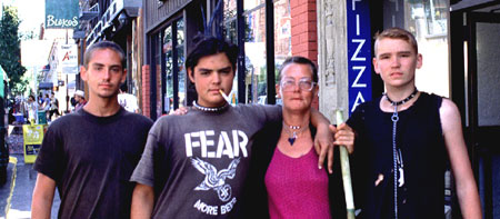 Berkeley, last summer, on the street.
