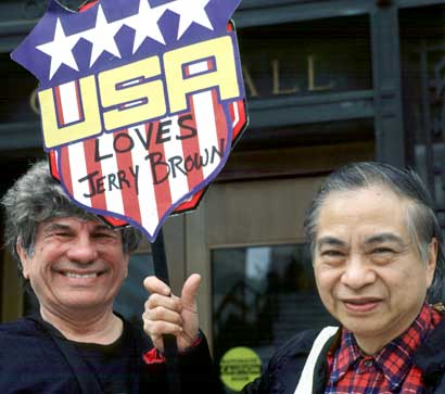 Election Day, Oakland City Center