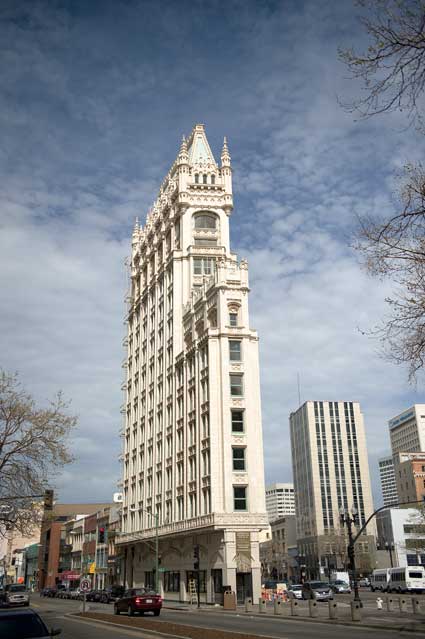 Broadway and Telegraph in downtown Oakland.