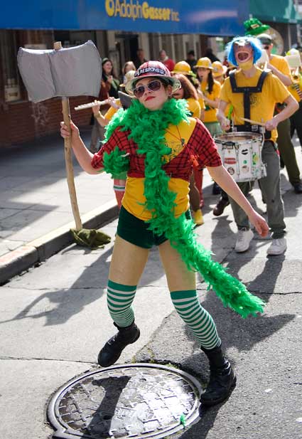 San Francisco St. Patrick's Day parade.