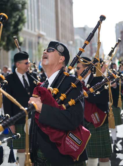 San Francisco St. Patrick's Day Parade.