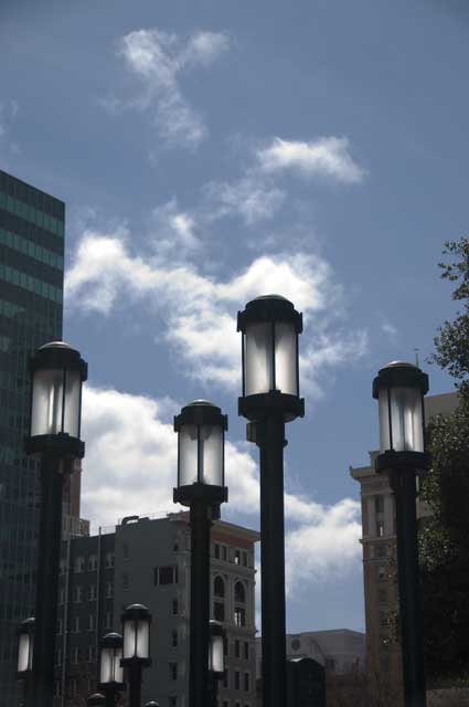 Frank Ogawa Plaza near Oakland City Hall.