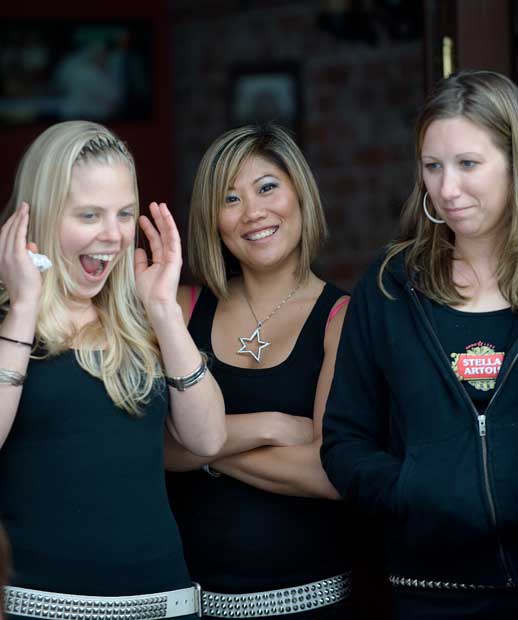 Katy O'Brien ladies at the San Francisco 2008 How Weird Street Faire.