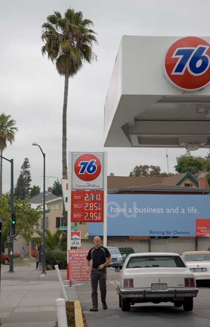May 30th gas prices in Oakland.
