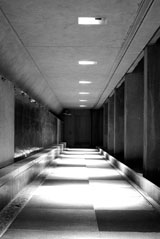Night photography shot in Yerba Buena Gardens