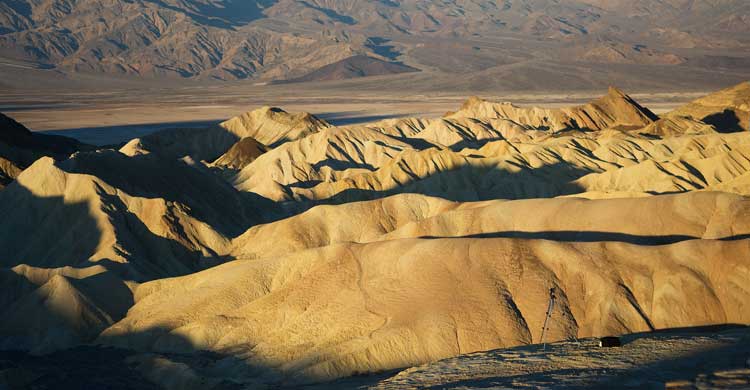 Zabriski Point, Death Valley, California.