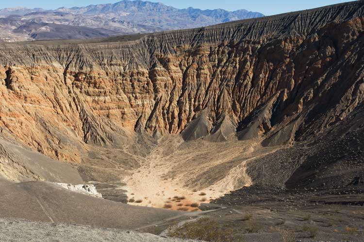 Ubehebe Crater, Death Valley, California.