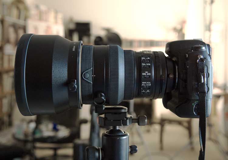 A Nikon 200mm f 2.0 lens.