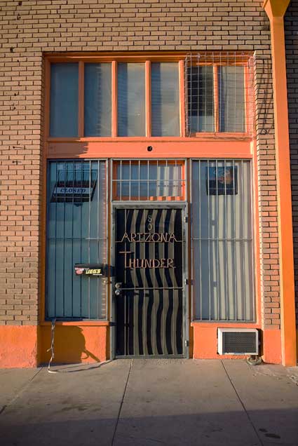 A building in Bisbee Arizona.