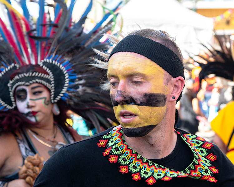 The 2014 Fruitvale Dia de los Muertos Festival.