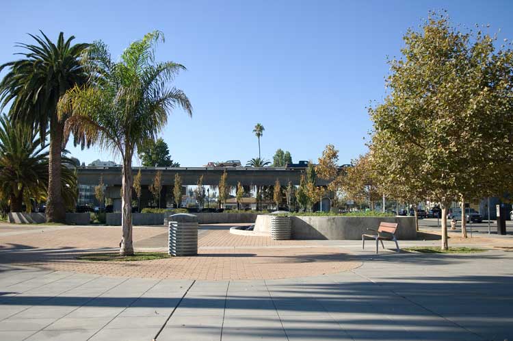 Park across from the Grand Lake Theater in Oakland