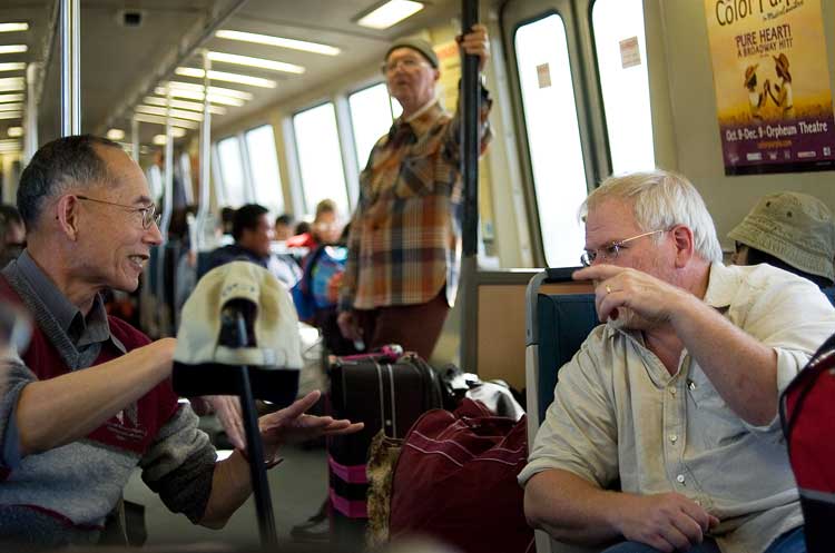 This morning on BART