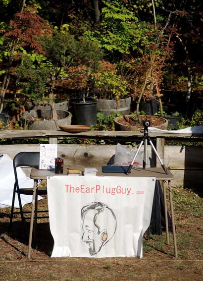 The Ear Plug Guy at La Honda, California