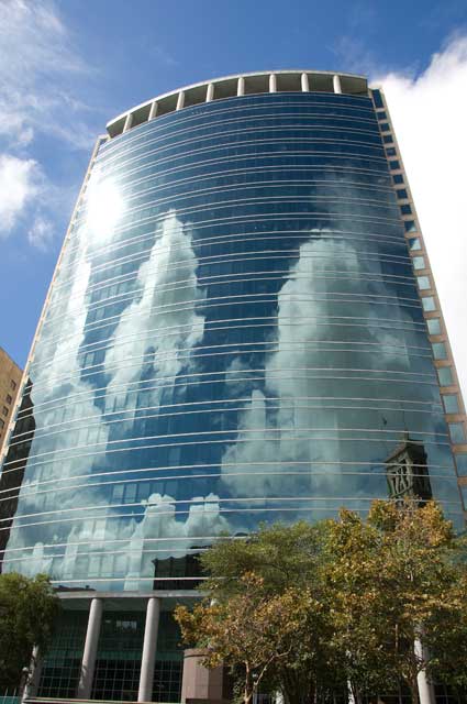 An office building in Oakland today.