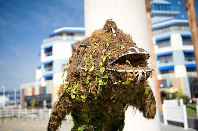 Jack London Square, Oakland.