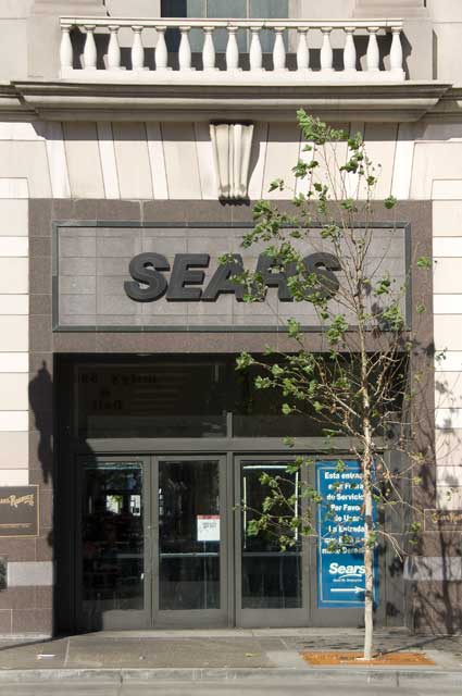 Sears on Broadway in Oakland.