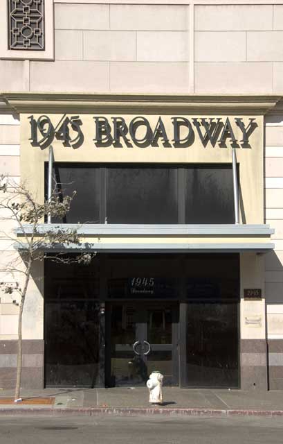 The Sears store on Broadway in Oakland.