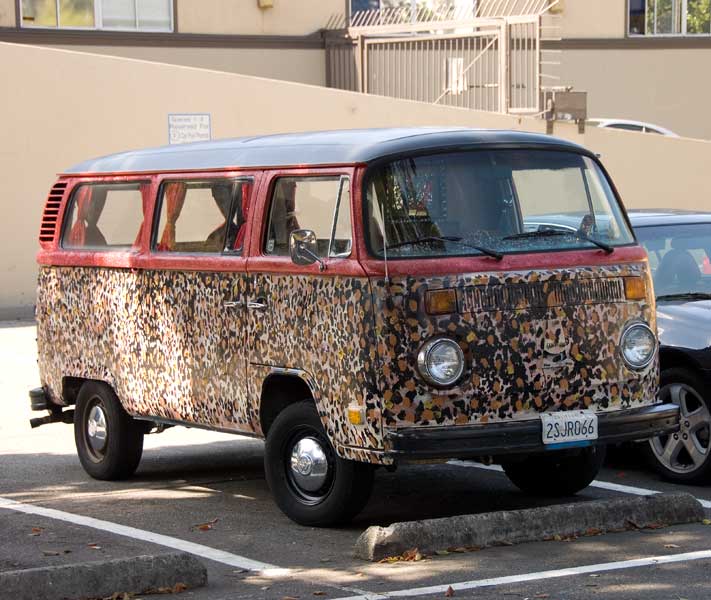 A parking lot in Berkeley